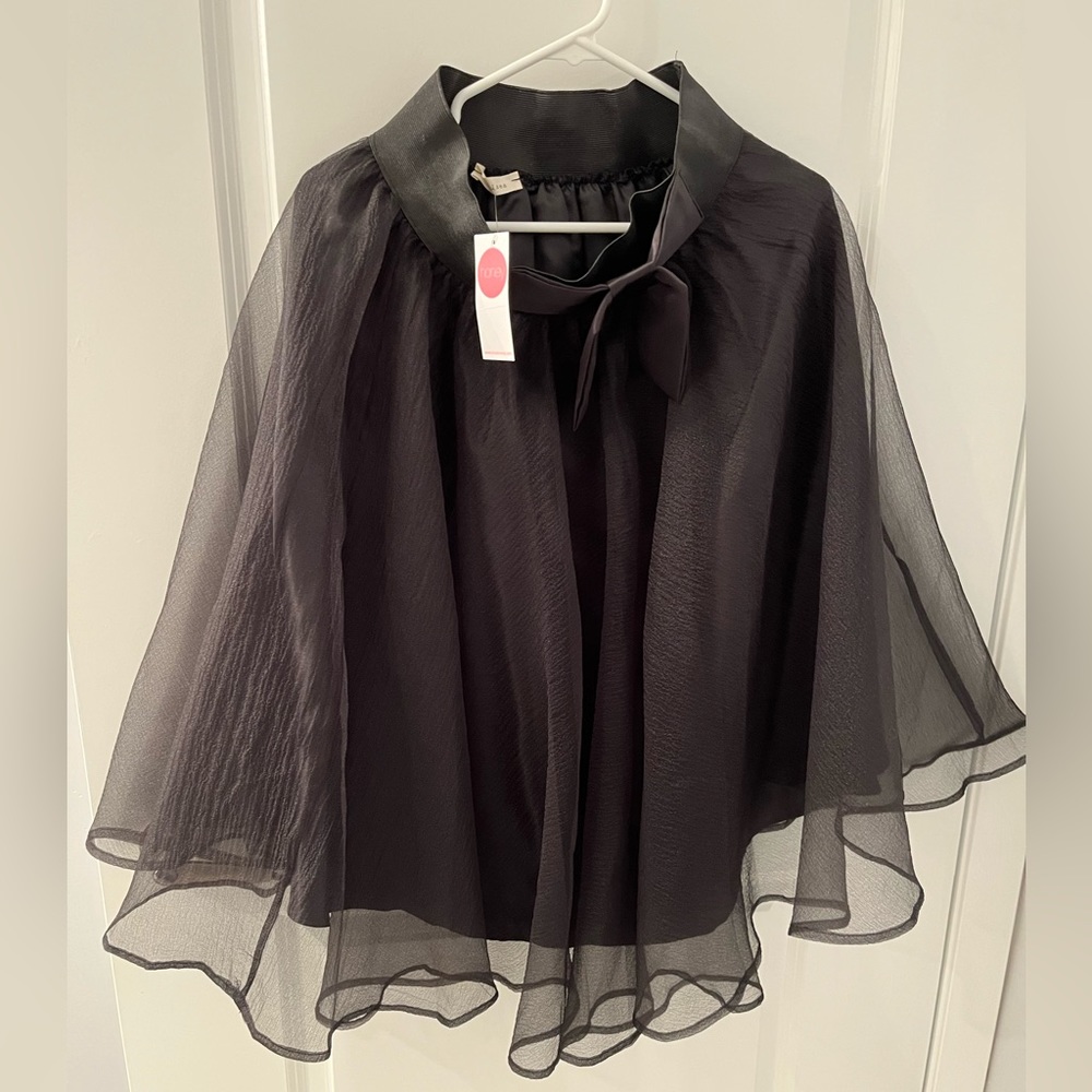 Black midi tutu skirt